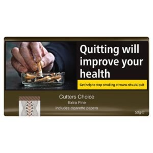 Cutter's Choice Extra Fine Hand Rolling Tobacco - 50g Pouch
