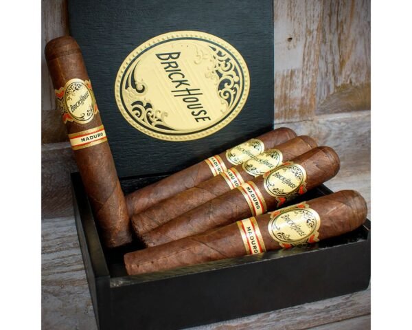 Brick House Maduro Robusto Handmade Cigars - 5 Gift Boxed