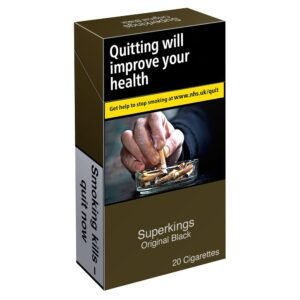 Superkings Original Black - 20 Cigarettes
